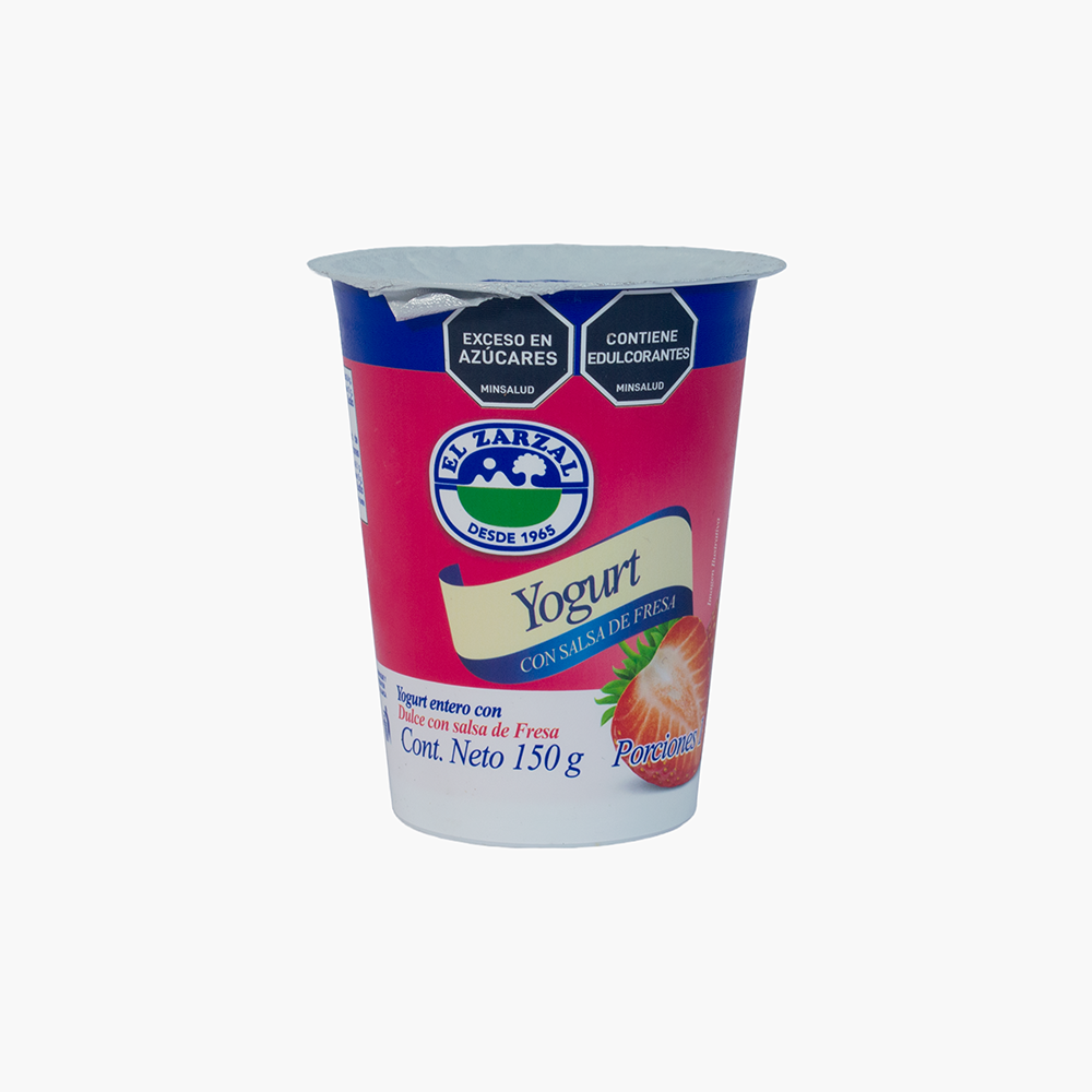 YogurtVaso Fresa 150gr Center