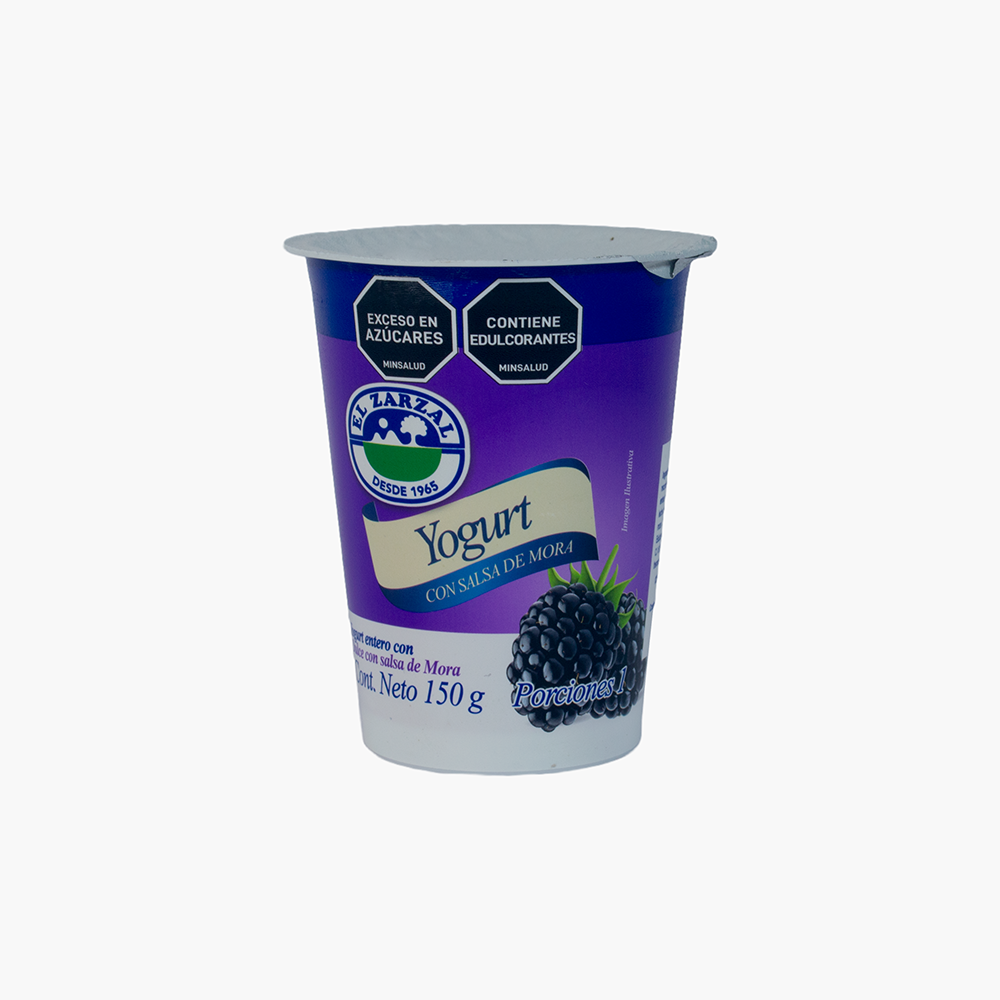 YogurtVaso Mora 150gr Center