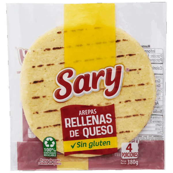 YDRAY Arepas de rellenas de queso Basica