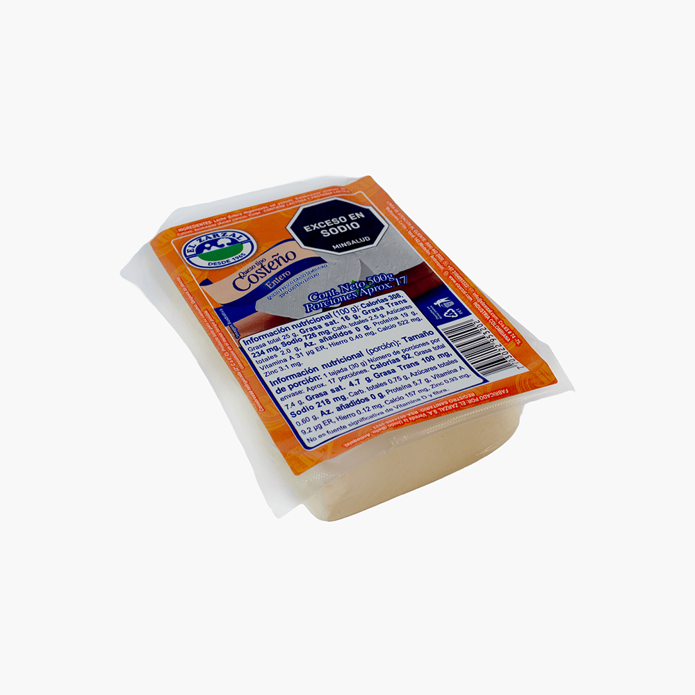 QuesoCosteno 500gr Center