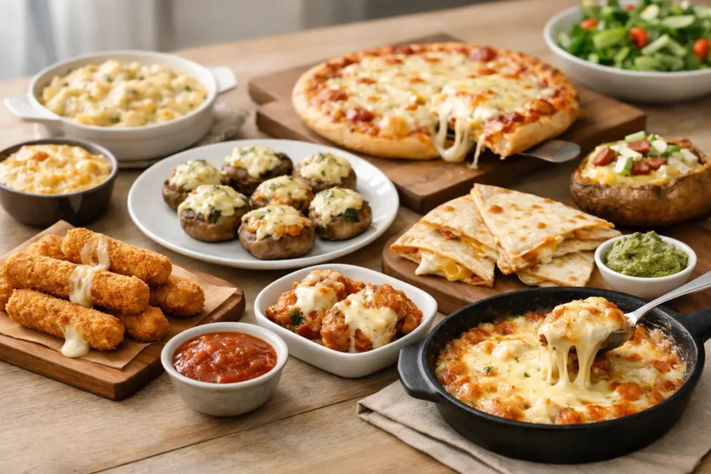10 recetas con queso para cena fácil