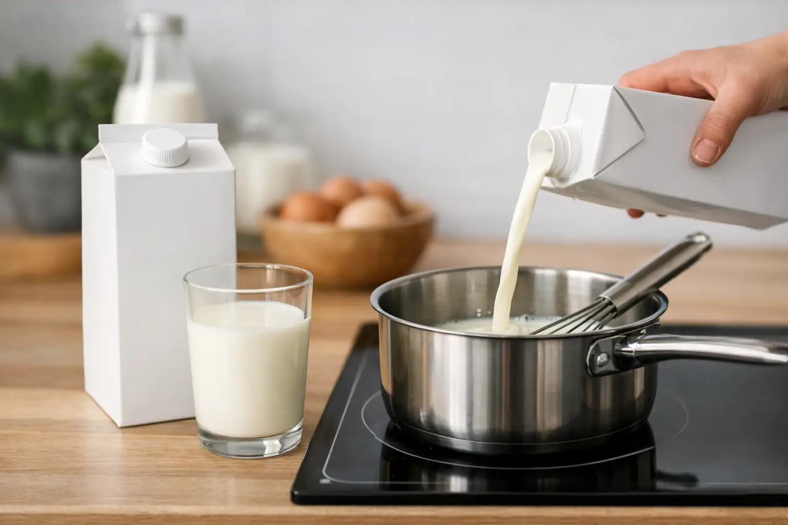 Cómo usar leche UHT en casa sin fallar