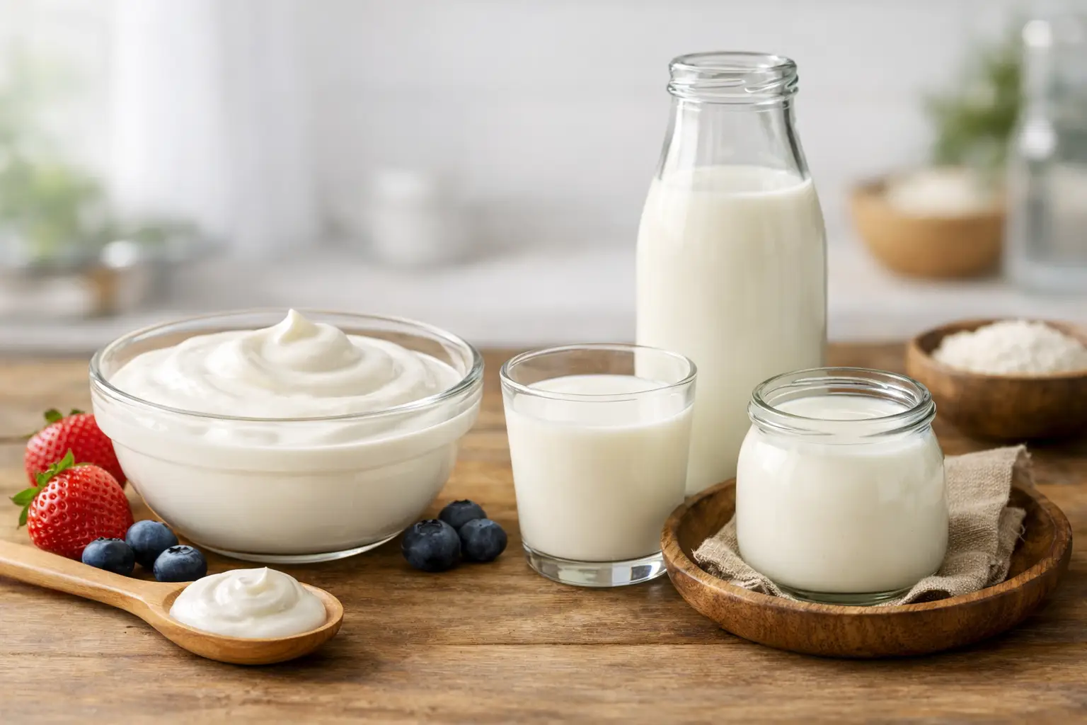 Diferencia entre yogurt y kumis