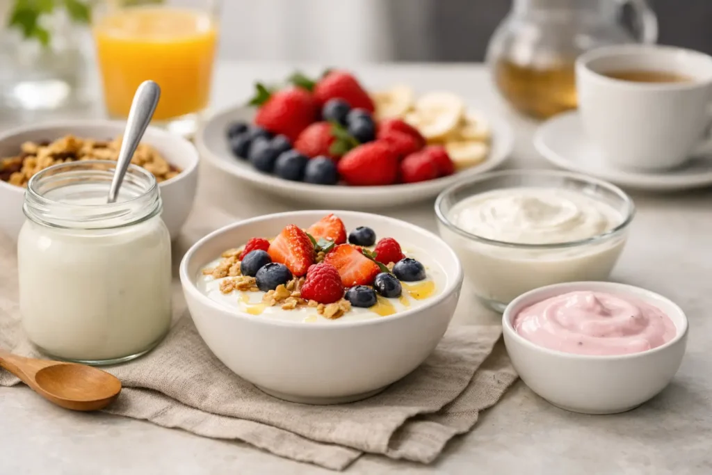 Qué yogurt es bueno para el desayuno